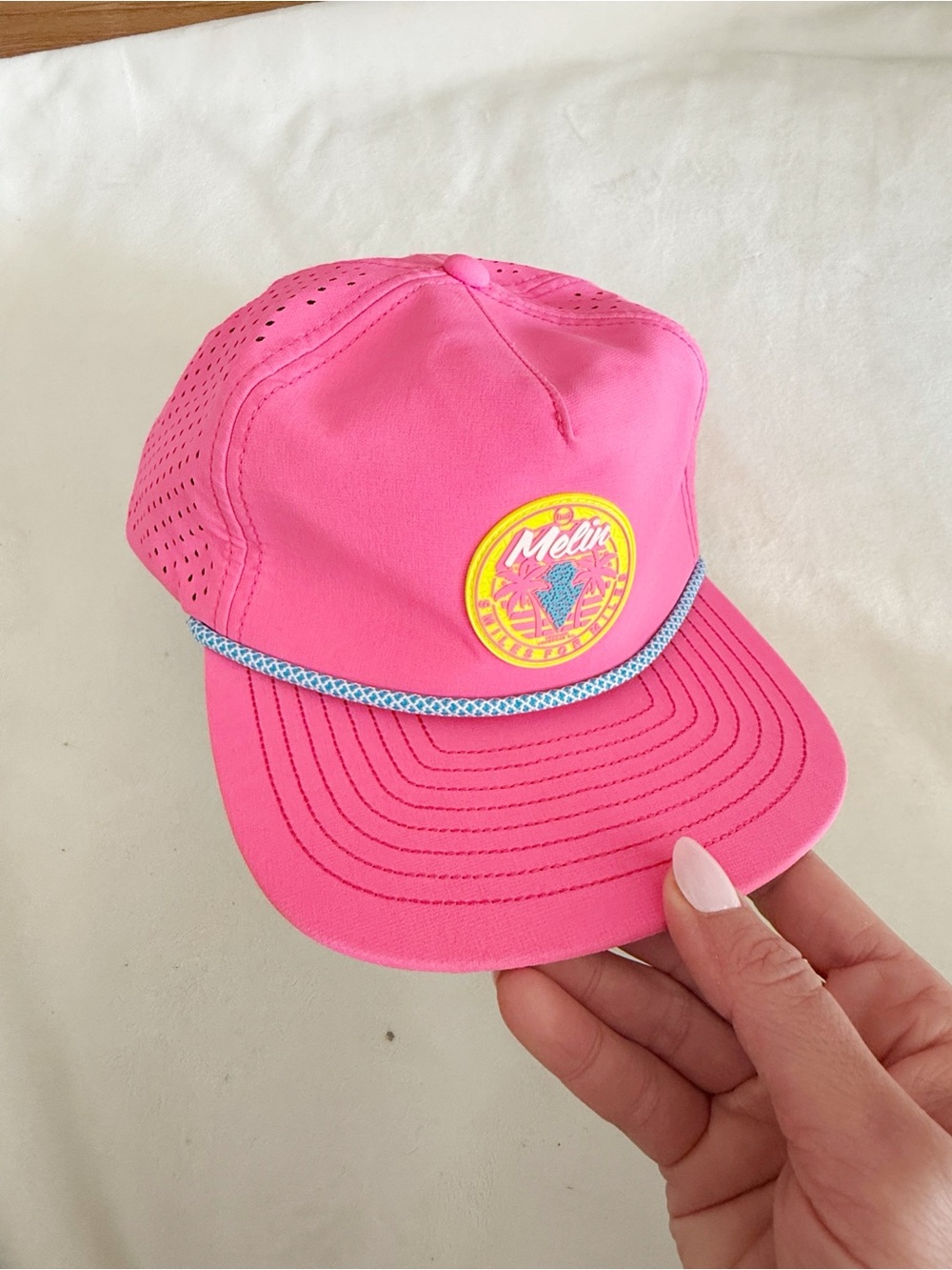 MELIN Coronado Hydro Neon Pink Hat Cap Snapback